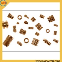 Electrical Accessories Brass Machining Parts Brass Inserts Turning Part